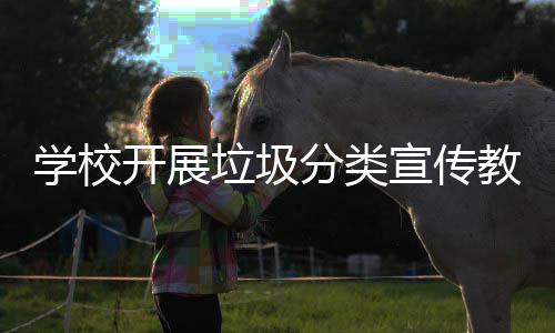 活动分类学校宣传主题开展教育垃圾